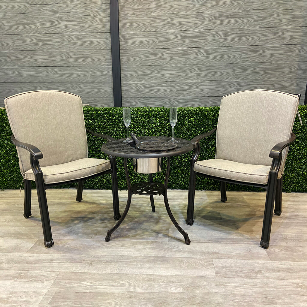 Outdoor high on sale bistro chairs