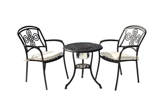 Brompton Bistro tall ice Set closed top cream pads