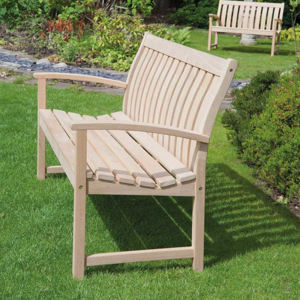 Alexander Rose Roble Bella Vista Low Back Bench 5ft B Regatta