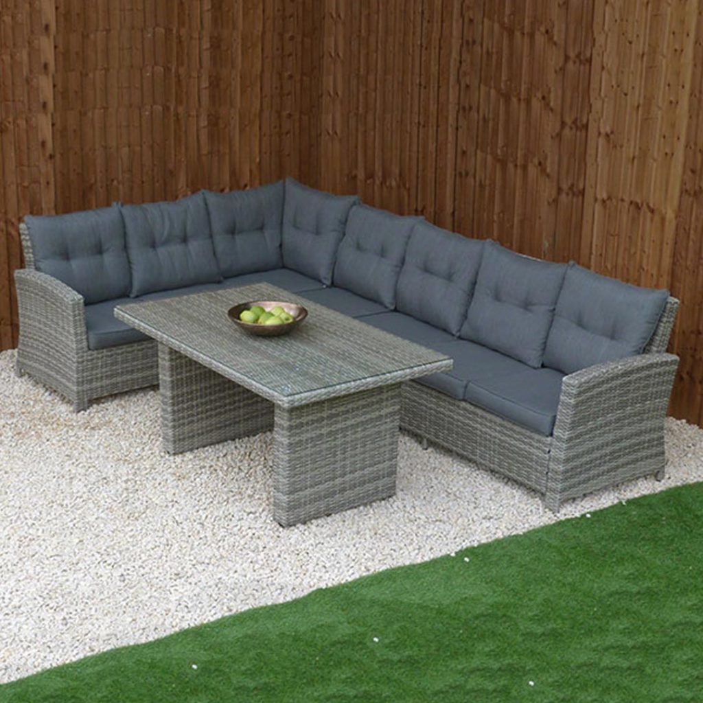 KensingtonMalmoCornerDiningUnitMontegoBaystyleGranite Regatta