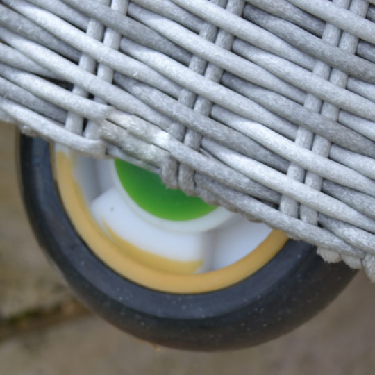 Deluxe Sunlounger Slate wheel