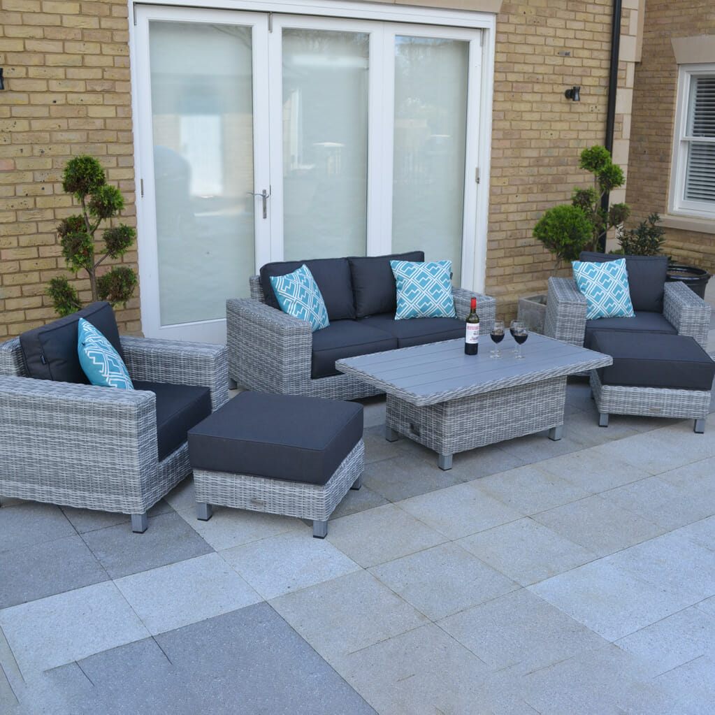 Deluxe Richmond 6pc Lounge Set 2 Regatta Garden Furniture Essex