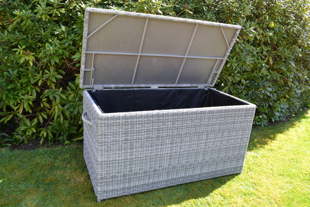 Kensington Deluxe Cushion box - Slate - Regatta Garden Furniture Essex