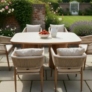 Peninsular 7Pc Dining Set