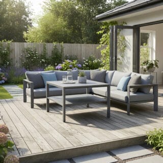 Metropole 3Pc Corner Sofa Set